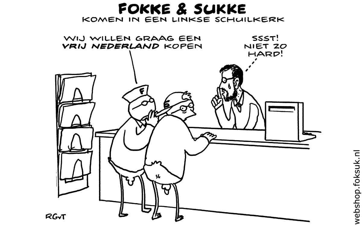 F&S komen in een linkse schuilkekr (NRC, do, 15-12-16)