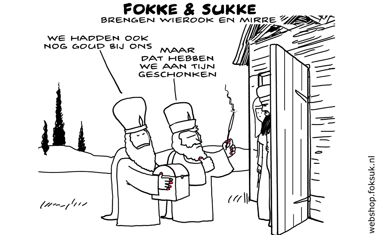 F&S brengen wierook en mirre #SR16 (NRC, za, 24-12-16)