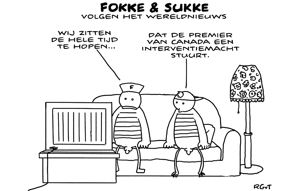 F&S volgen het wereldnieuws (NRC, 21-01-17)