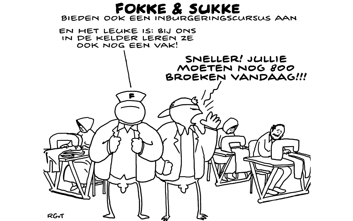 F&S bieden ook een inburgeringscursus aan (NRC, vr, 27-01-17)