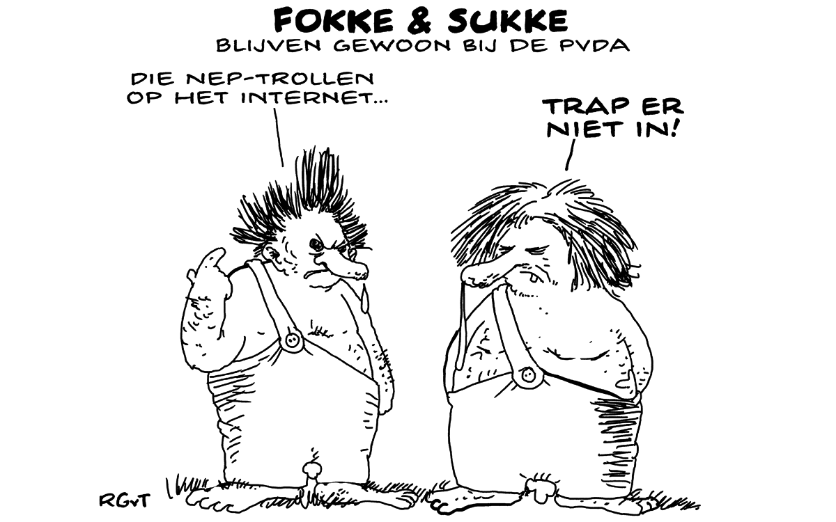 F&S blijven gewoon bij de PvdA (NRC, ma, 13-02-17)