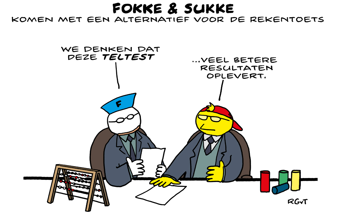 F&S komen met een alternatief voor de rekentoets (NRC, wo, 29-02-17)