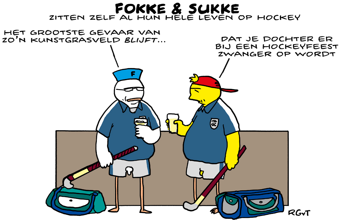 F&S zitten zelf al hun hele leven op hockey (NRC, do, 02-03-17)