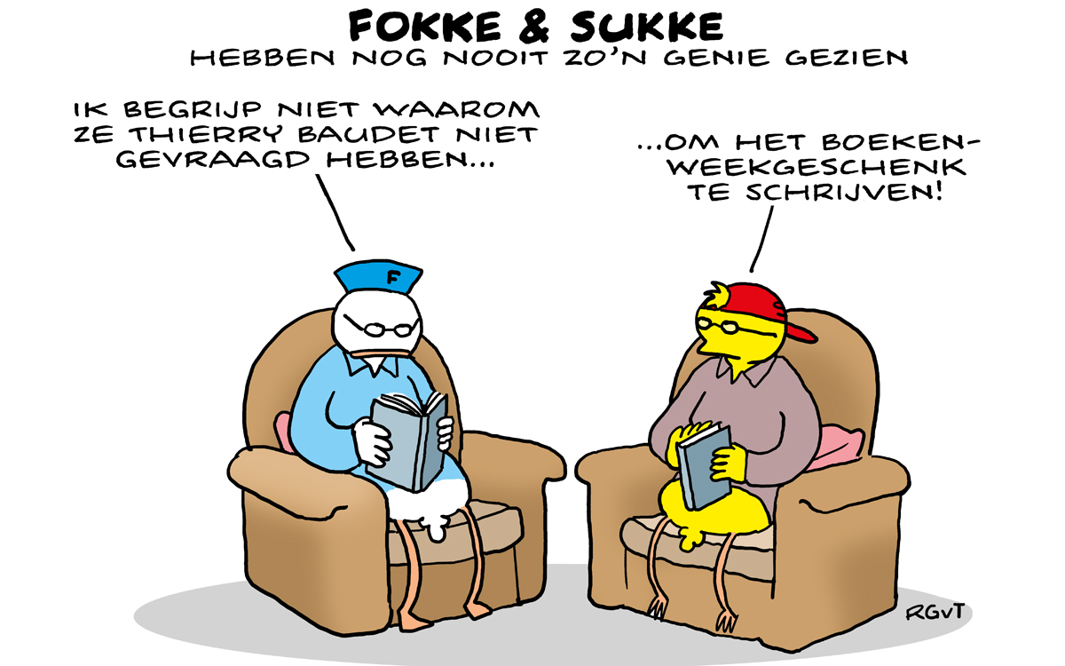 F&S hebben nog nooit zo'n genie gezien (NRC, do, 23-03-17)