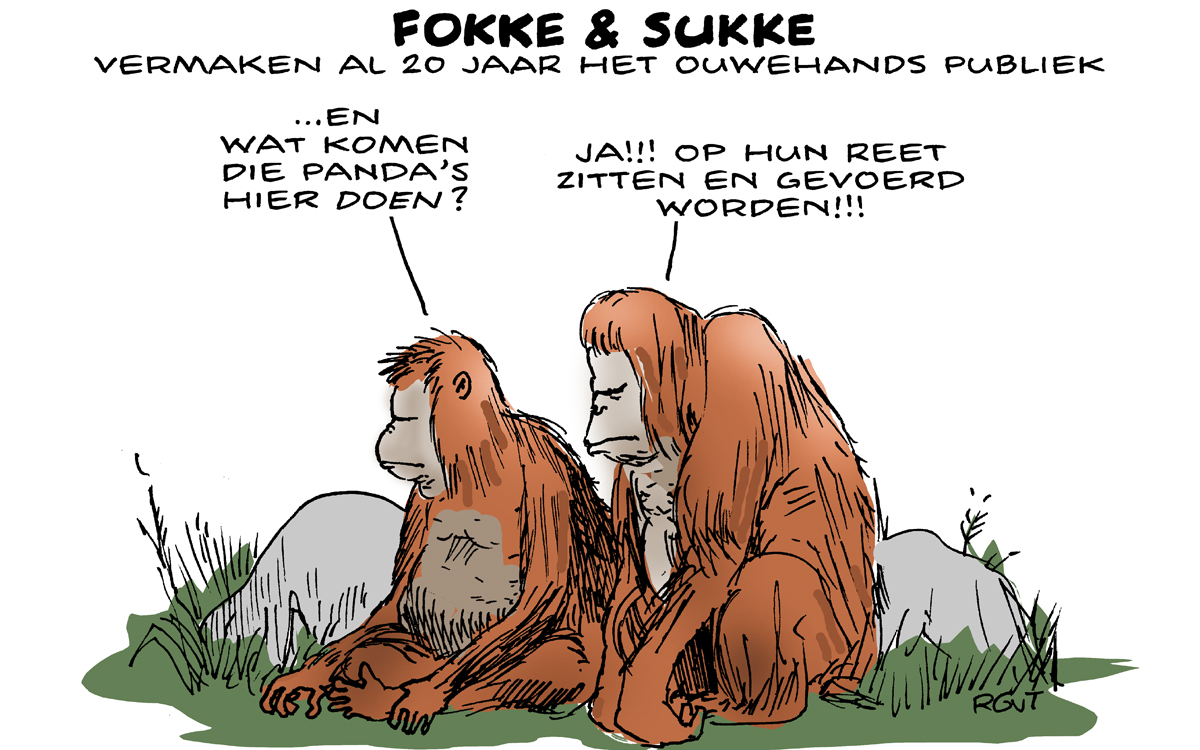 F&S vermaken al 20 jaar het Ouwehands publiek (NRC, do, 13-04-17)