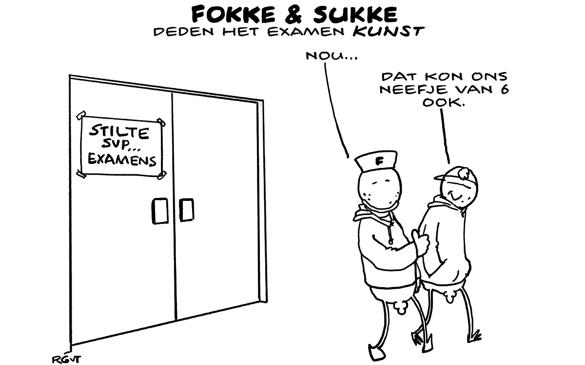 F&S deden het eindexamen kunst (NRC, do, 11-05-17)