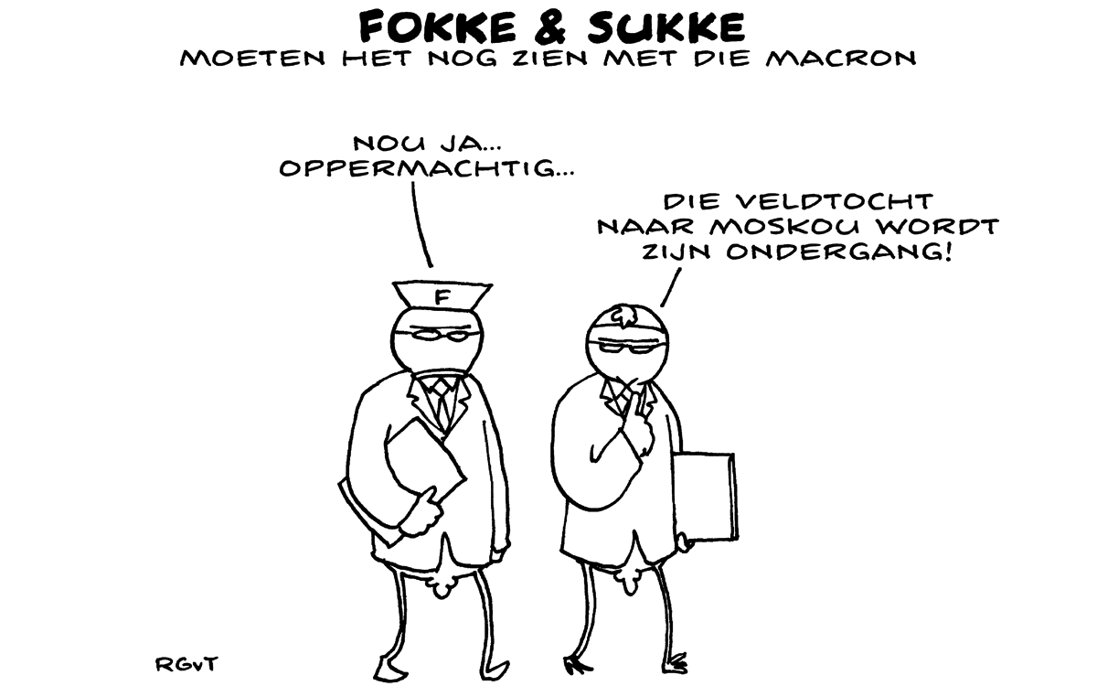 F&S moeten het nog zien met die Macron (NRC, di, 13-06-17)