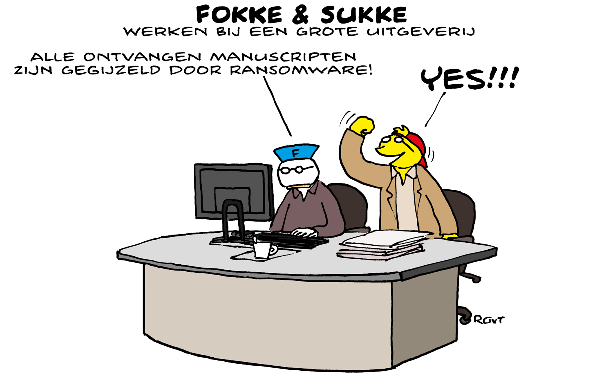 F& werken bij een grote uitgeverij (NRC, do, 29-06-17)