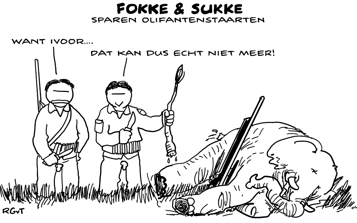 F&S sparen olifantenstaarten (NRC, za, 12-08-17)