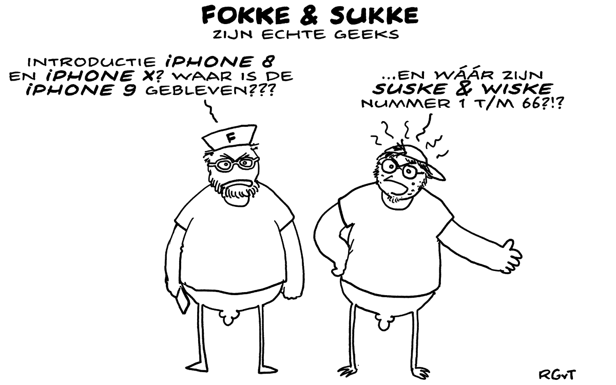 F&S zijn echte geeks (NRC, wo, 13-09-17)