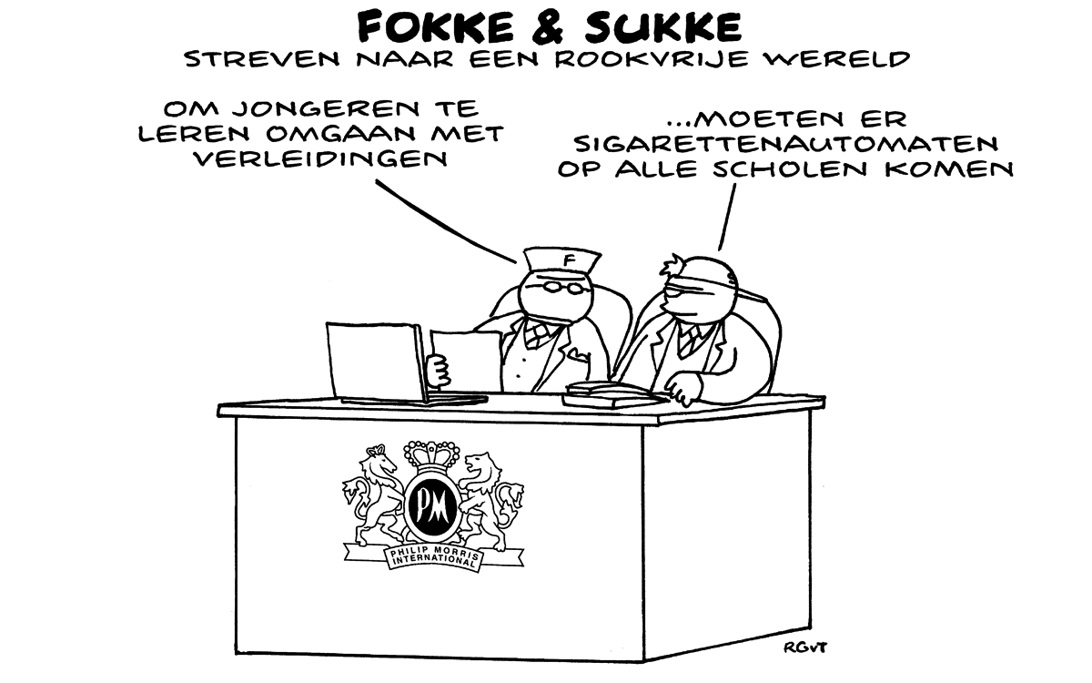 F&S streven naar een rookvrije wereld (NRC, za, 16-09-17)