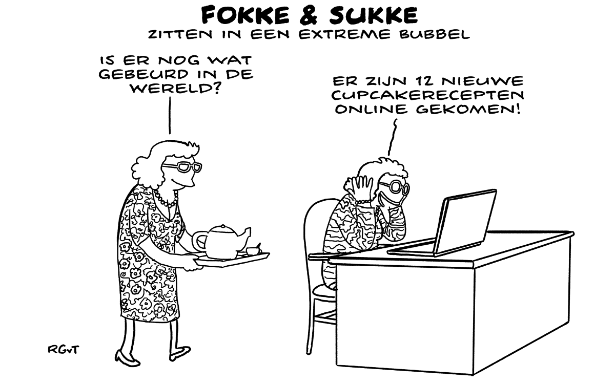 F&S zitten in een extreme bubbel (NRC, ma, 16-10-17)