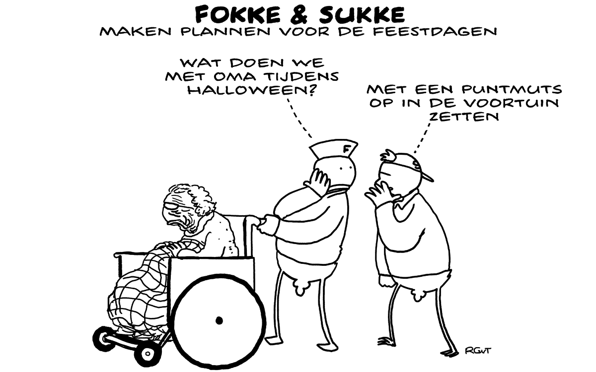 F&S maken plannen voor de feestdagen (NRC, za, 28-10-17)