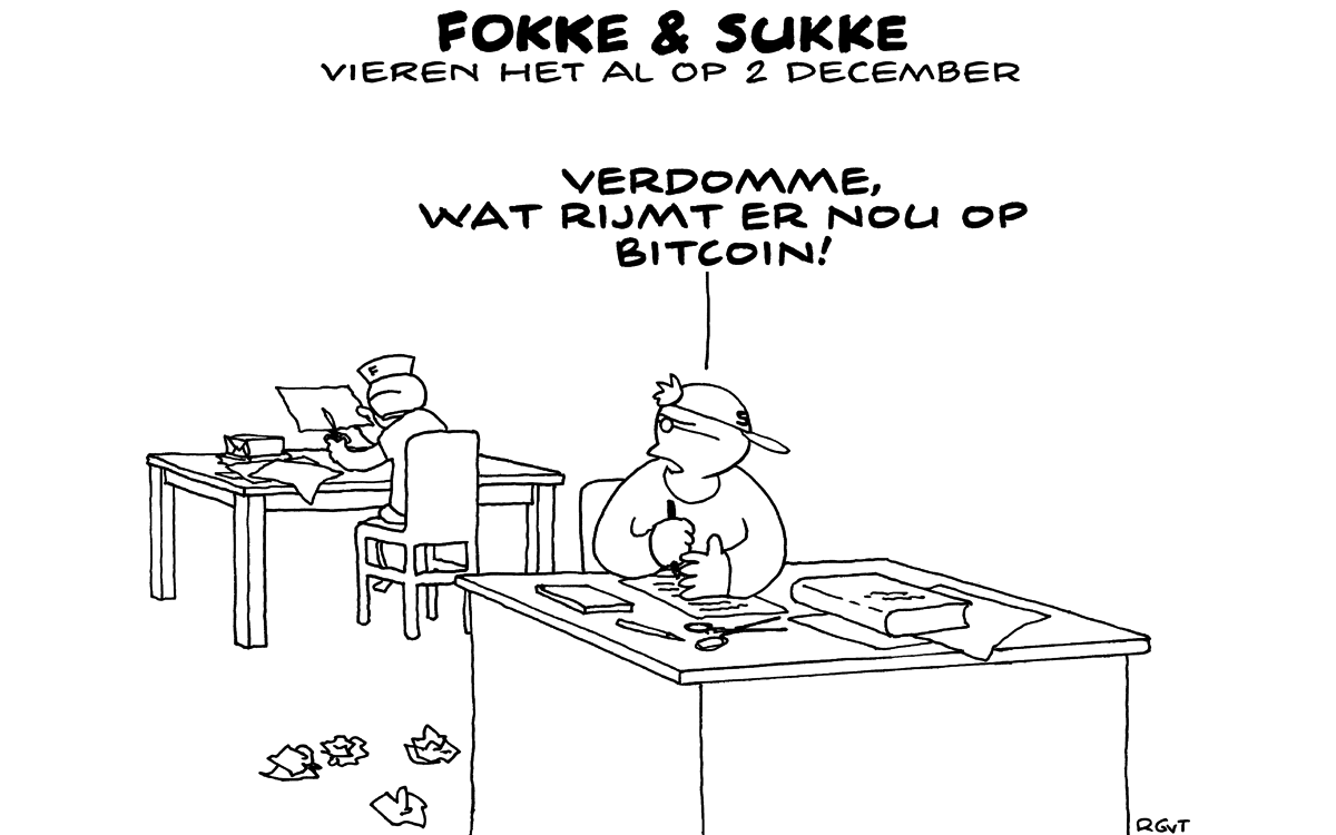 F&S vieren het al op 2 december (NRC, vr, 01-12-17)