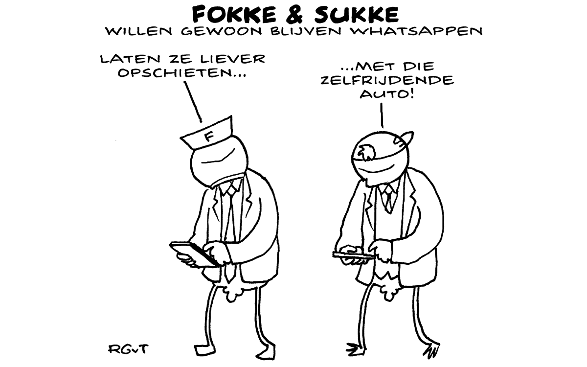 F&S willen gewoon blijven whtasappen (NRC, wo, 07-12-17)