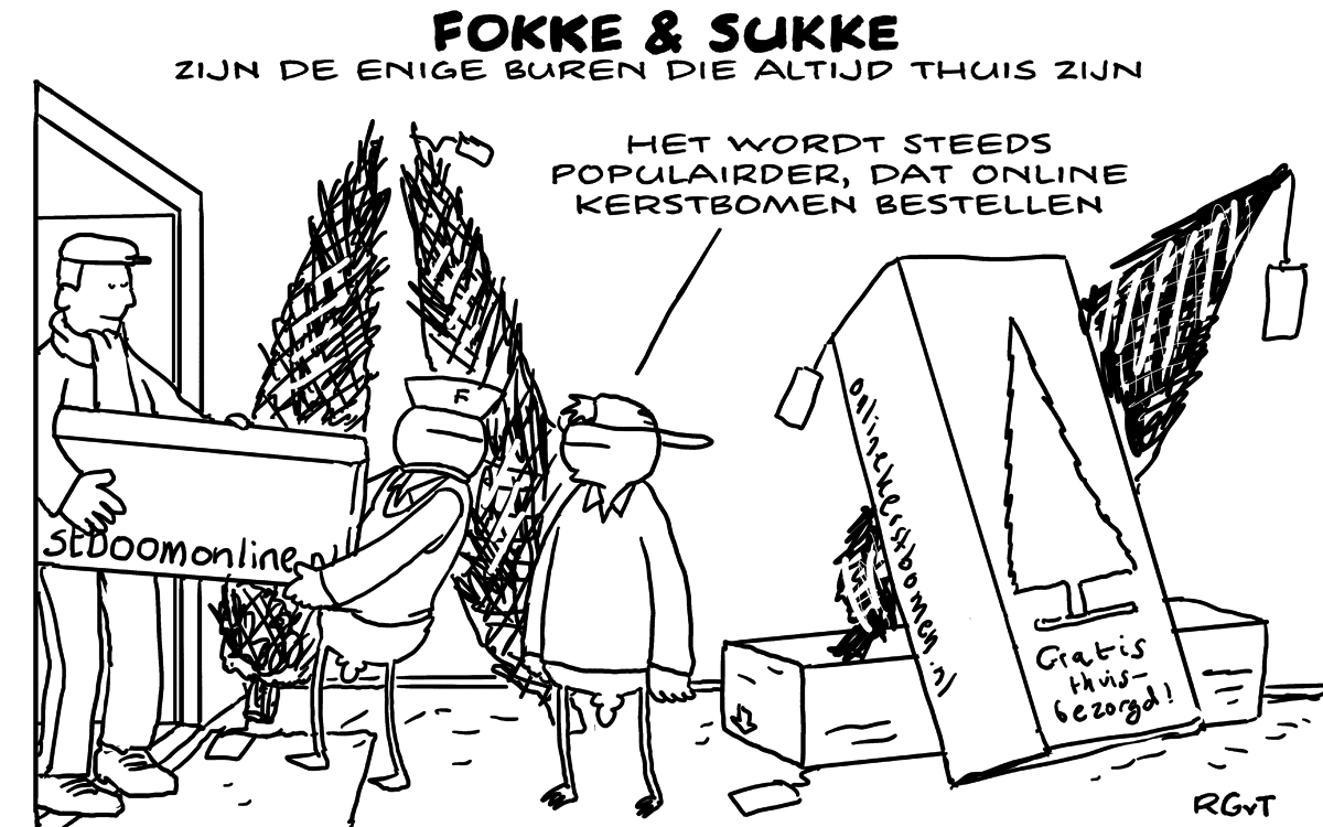 F&S zijn de enige buren die altijd thuis zijn (NRC, ma, 11-12-17)