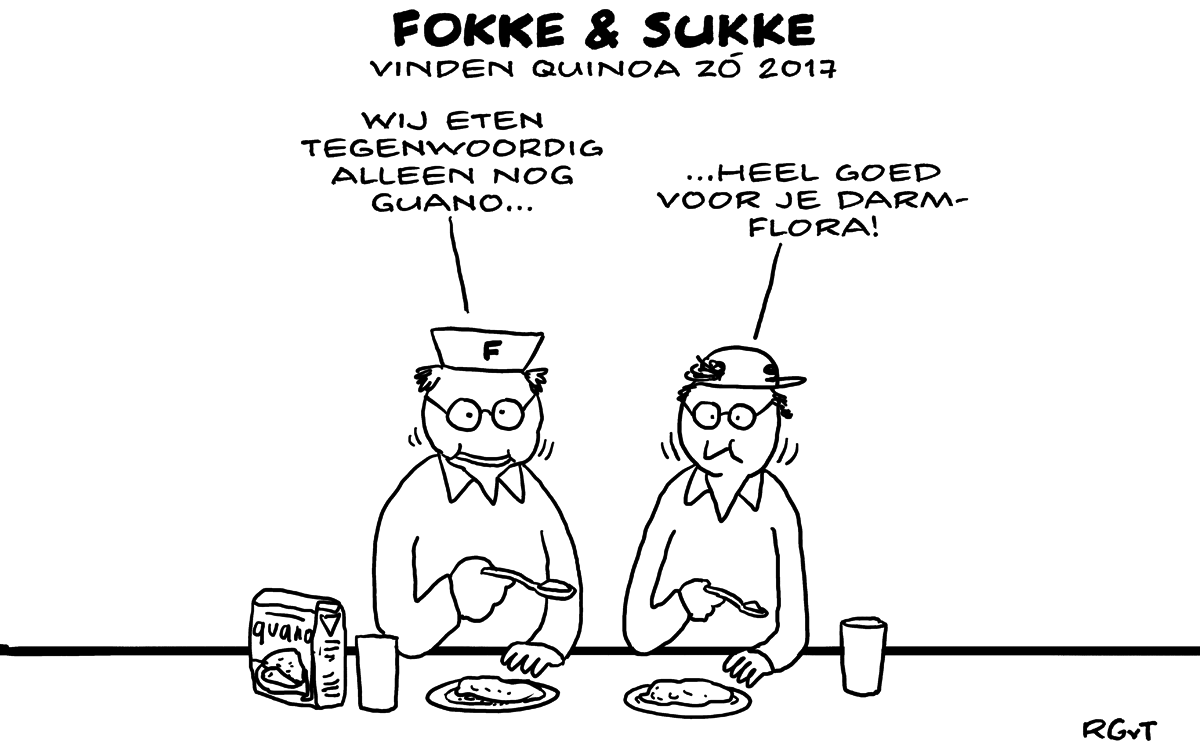 F&S vinden quinoa zó 2017 (NRC, di, 09-01-18)