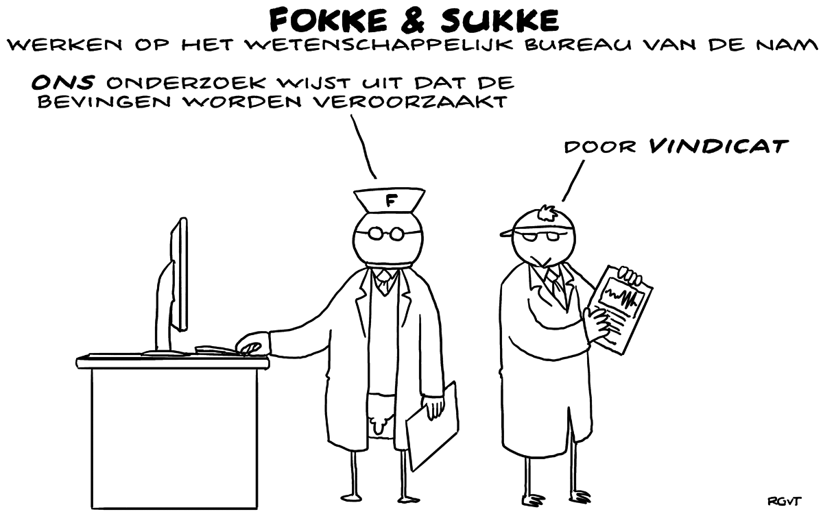 F&S werken op het wetenschappelijk bureau van de NAM (NRC, do, 11-01-18)