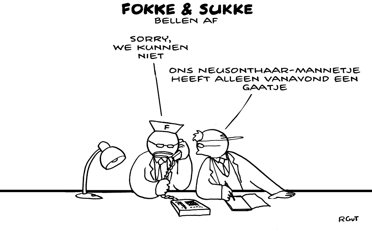 F&S bellen af (NRC, ma, 22-01-18)