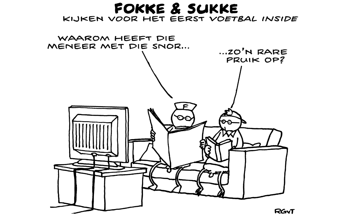 F&S kijken voor het eerst Voetbal Inside (NRC, di, 06-02-18)