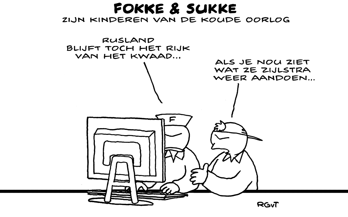 F&S zijn kinderen van de Koude Oorlog (NRC, wo, 14-02-18)