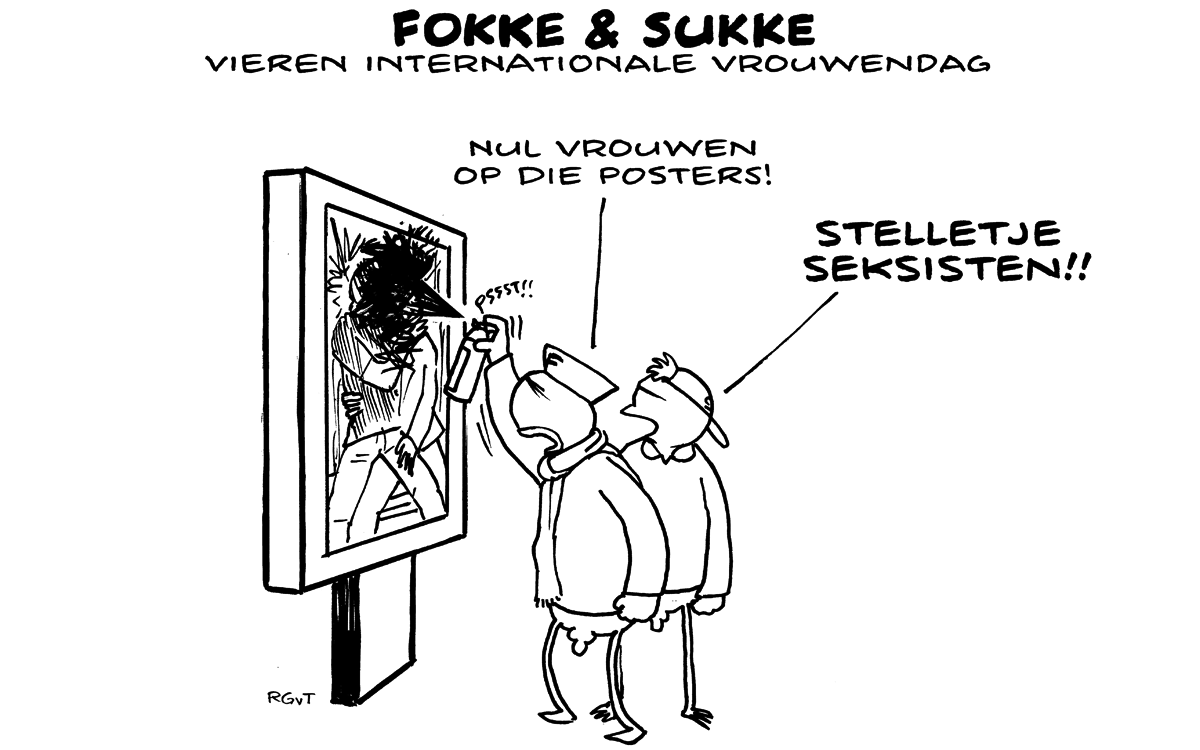 F&S vieren #internationalevrouwendag (NRC, do, 08-03-18)