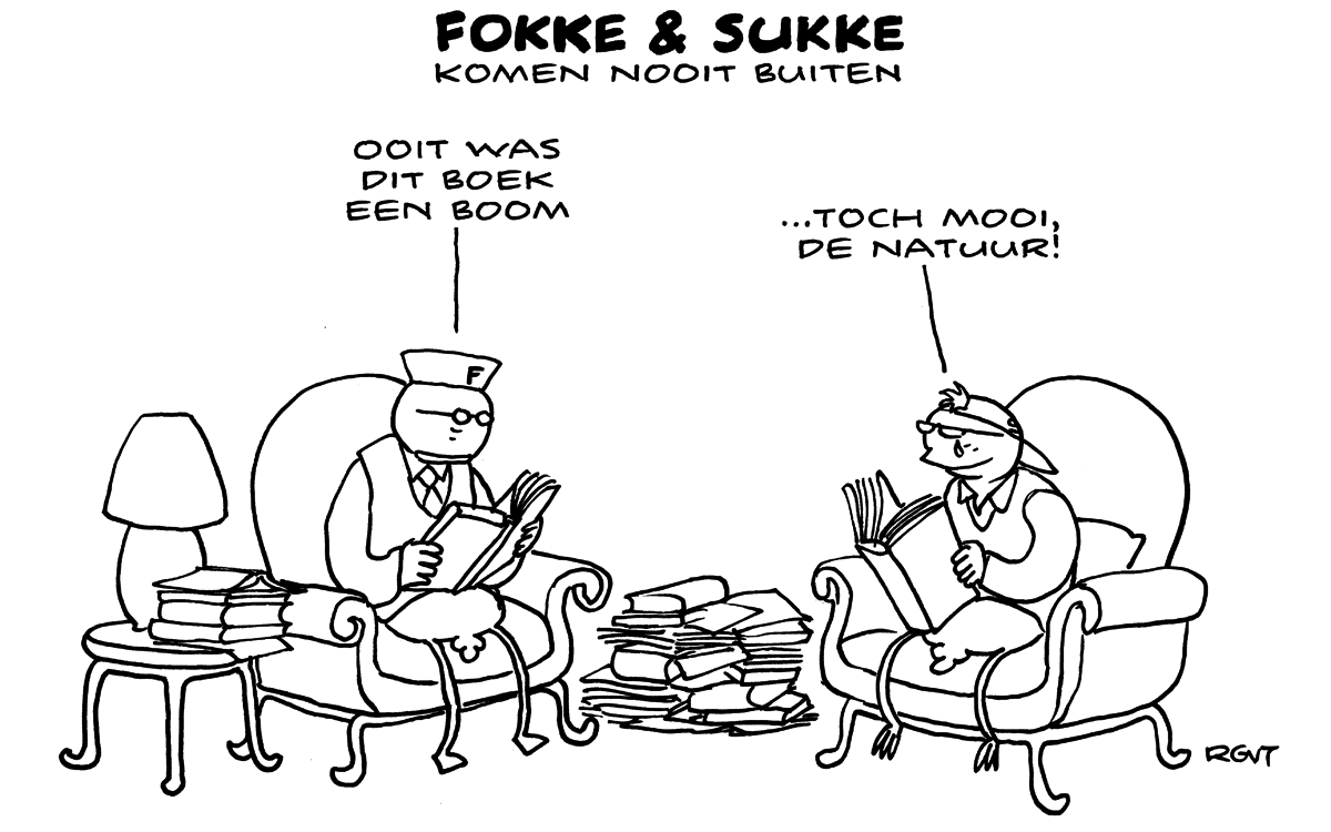 F&S komen nooit buiten (NRC, ma, 12-03-18)