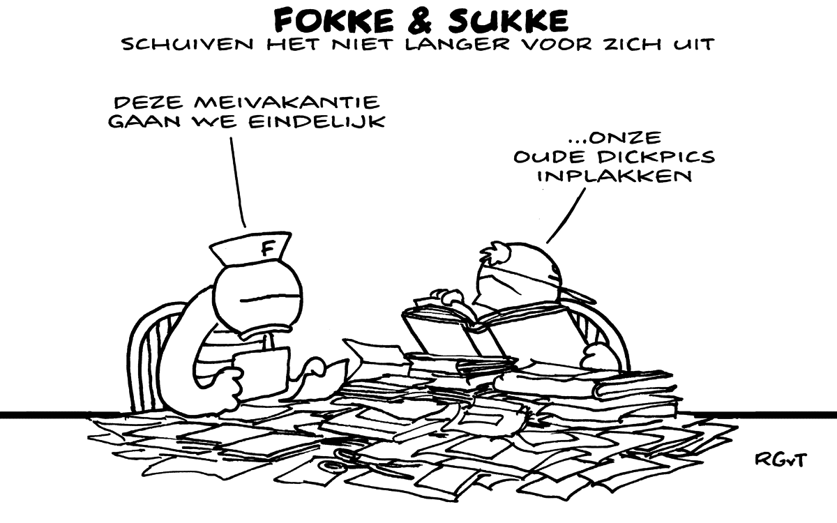 F&S schuiven het niet langer voor zich uit (NRC, ma, 23-04-18)