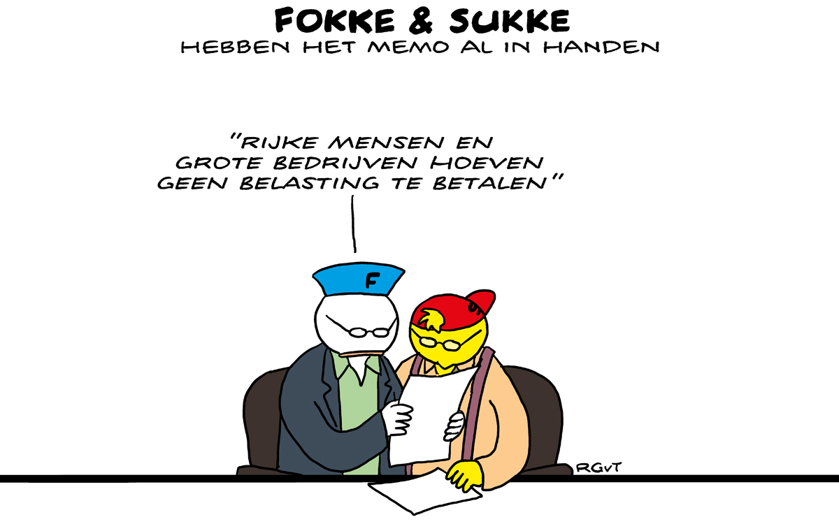 F&S hebben het memo al in handen (NRC, wo, 25-04-18)