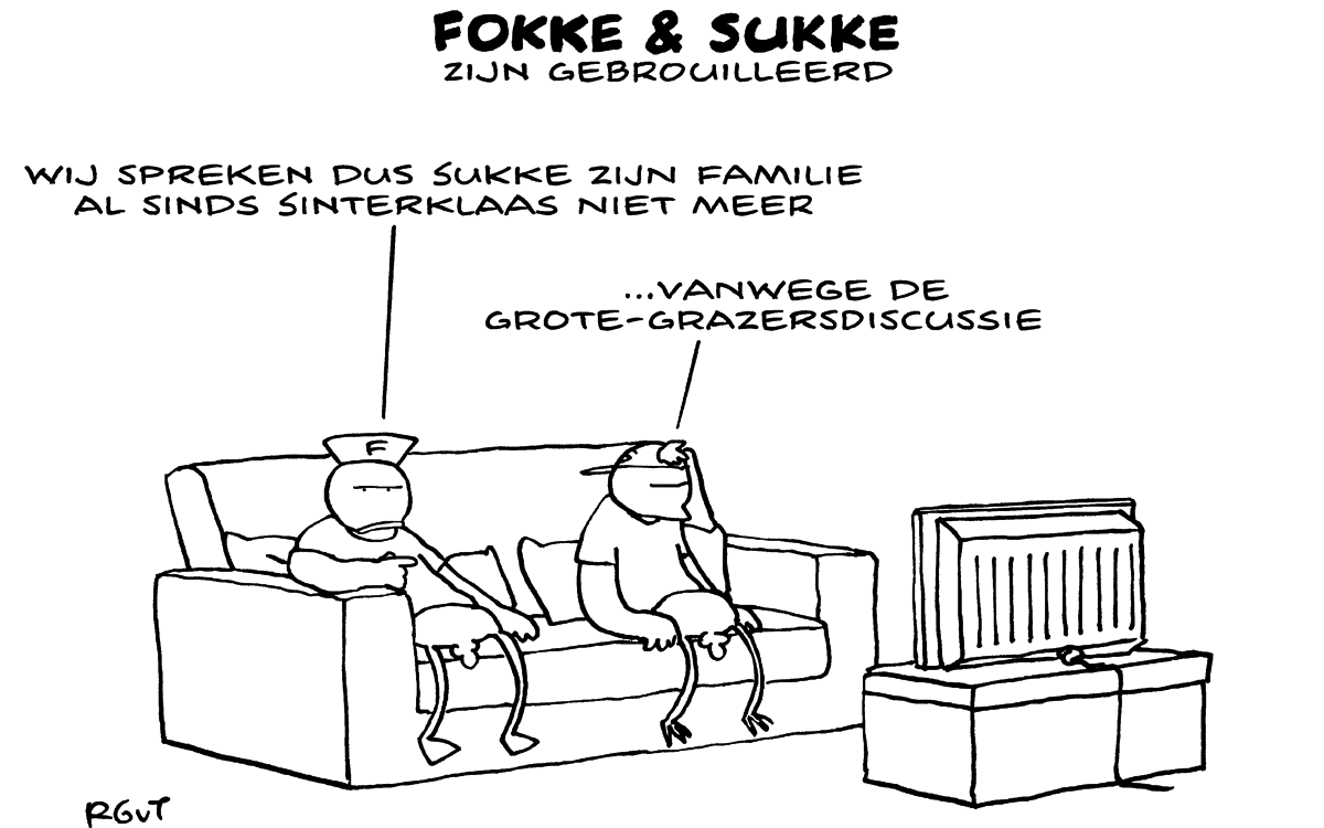 F&S zijn gebrouilleerd (NRC, di, 01-05-18)