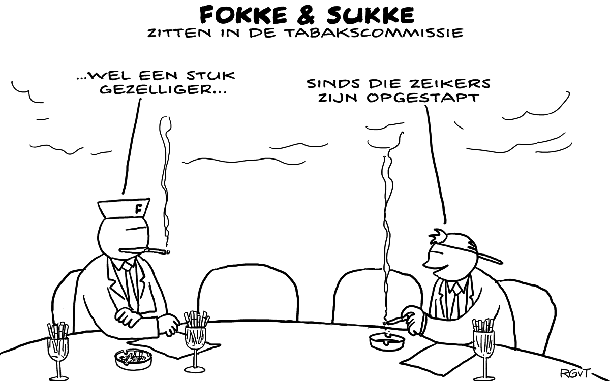 F&S zitten in de Tabakscommissie (NRC, di, 08-05-18)