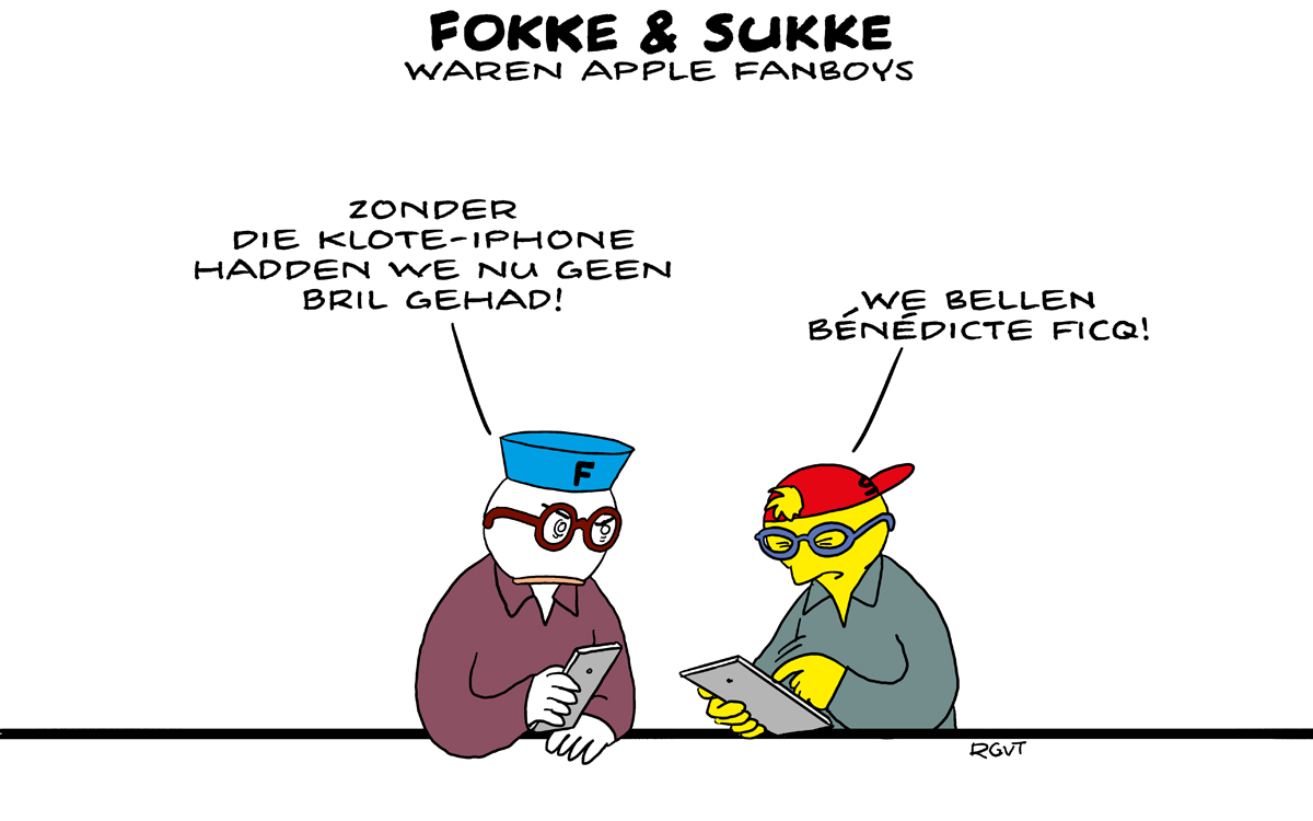 F&S warenb Apple fanboys (NRC, wo, 06-06-18)