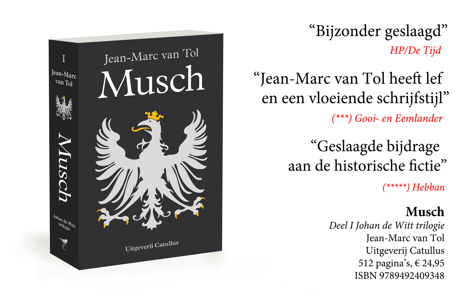 'Musch' staat in de Bestseller Top 60. Perfect cadeautje voor Vaderdag!