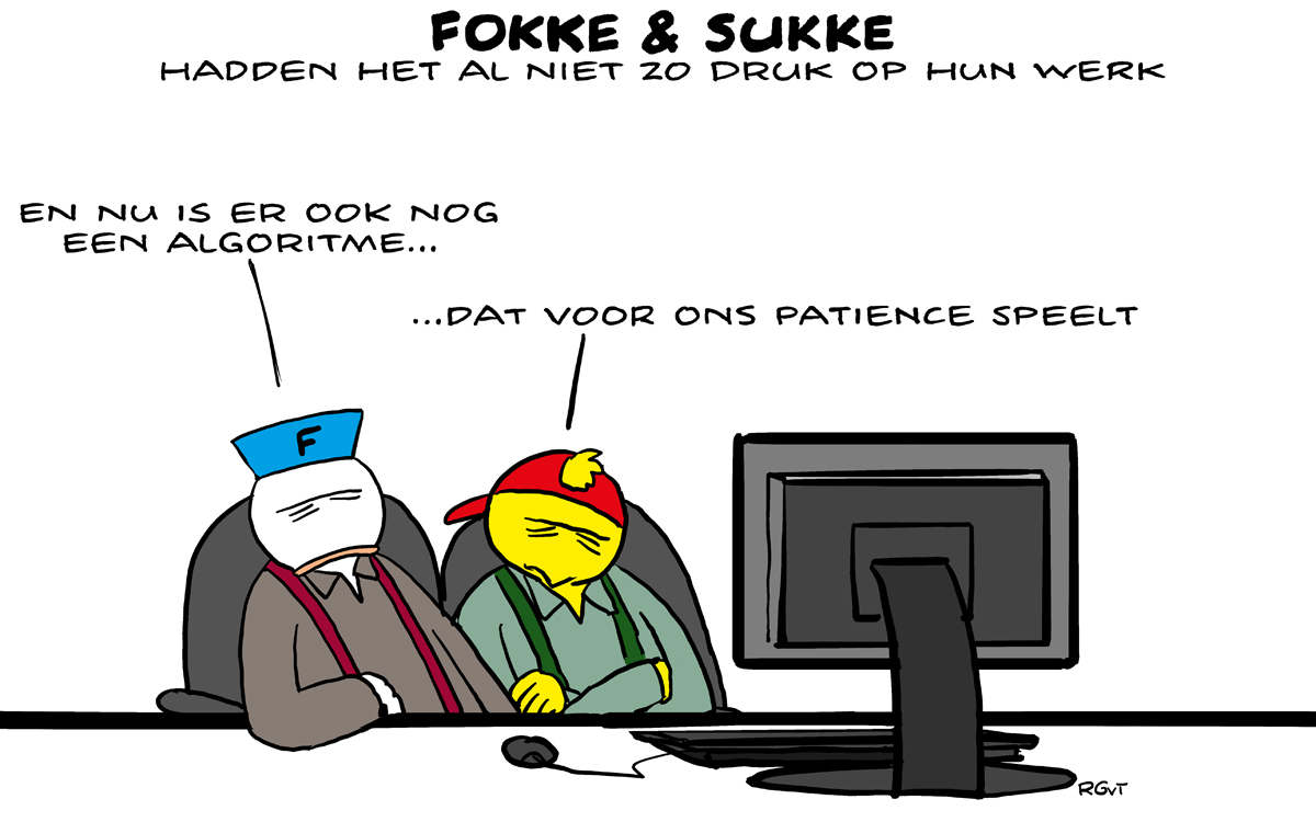 F&S hadden het al niet zo druk op hun werk (NRC, ma, 25-06-18)