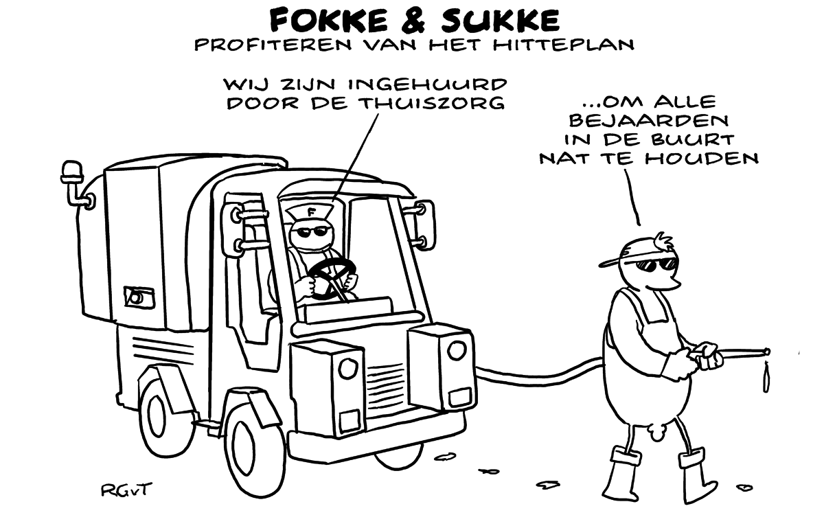 F&S profiteren van het hitteplan (NRC, do, 26-07-18)