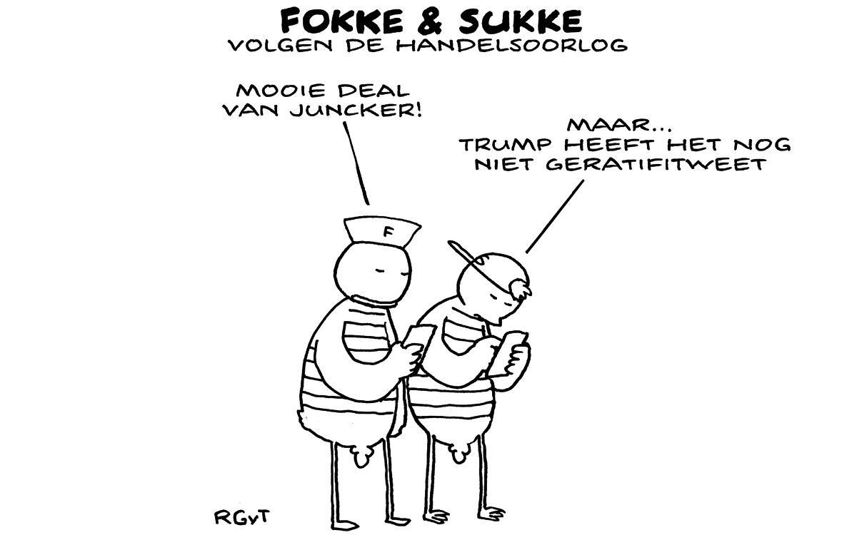 F&S volgen de handelsoorlog (NRC, za 27-7-18)