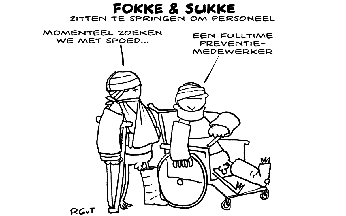 F&S zitten te springen om personeel (NRC, di, 21-08-18)