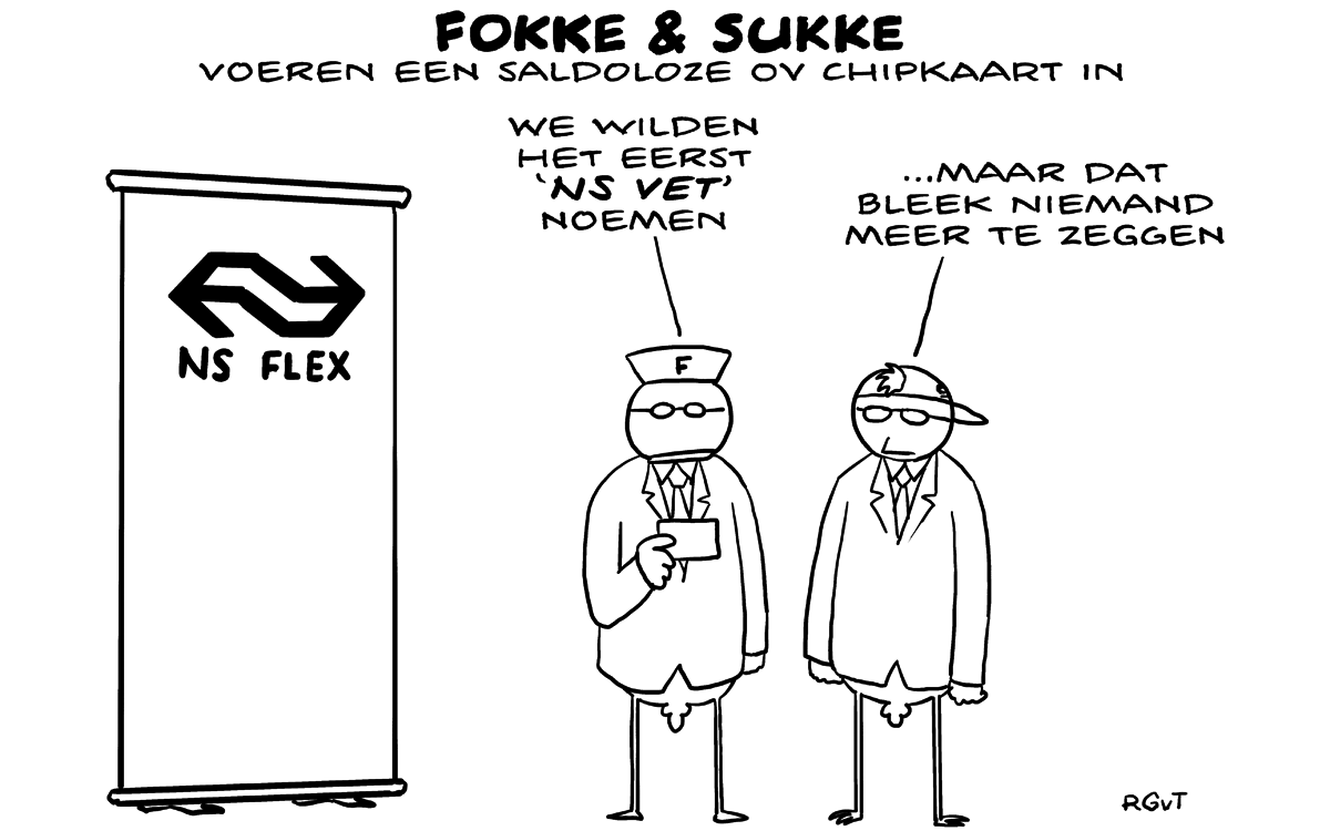 F&S voeren een saldoloze OV chipkaart in (NRC, di, 04-09-18)