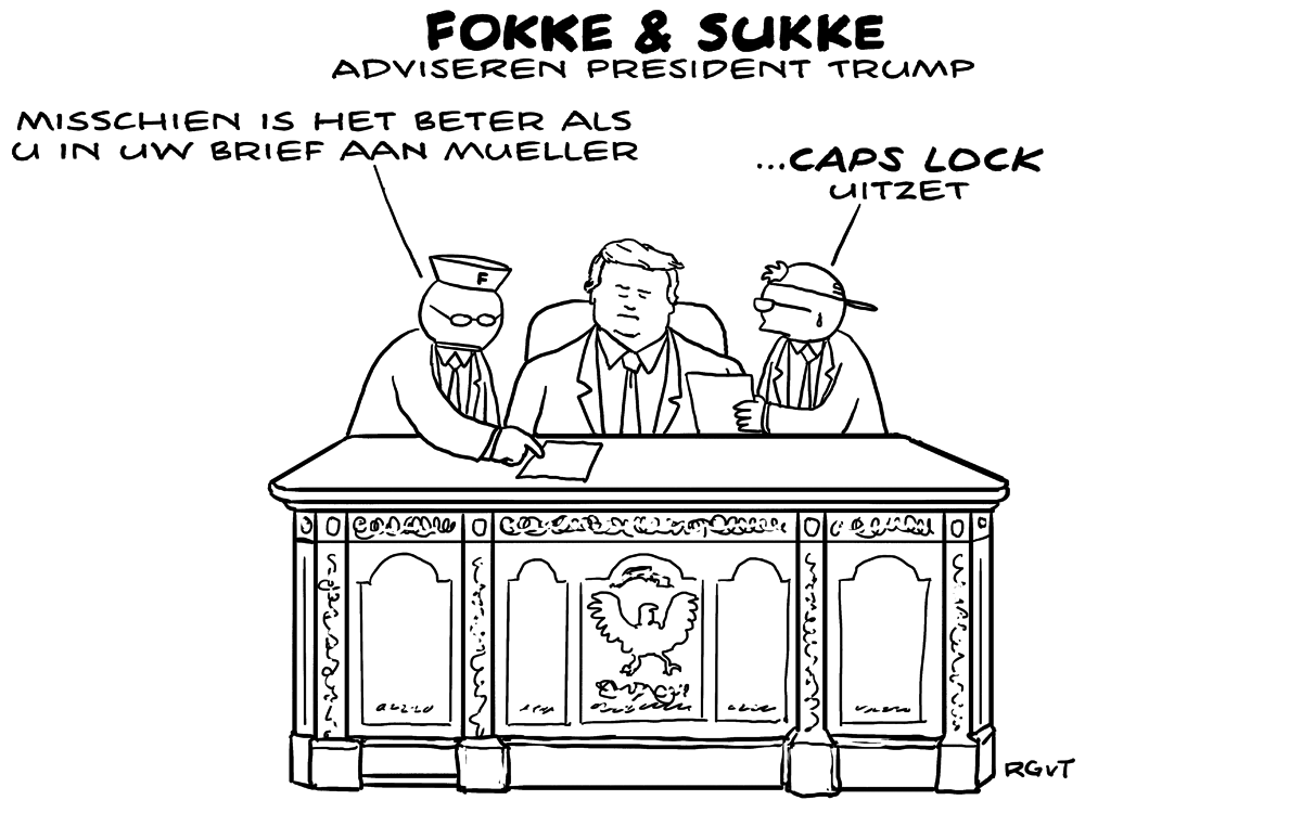 F&S adviseren president Trump (NRC, vr, 07-09-18)