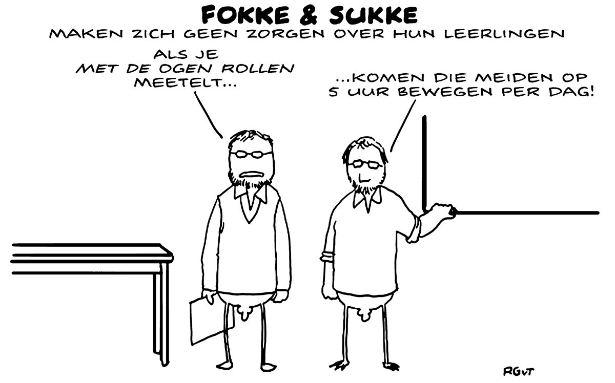 F&S maken zich geen zorgen over hun leerlingen (NRC, di, 11-09-18)