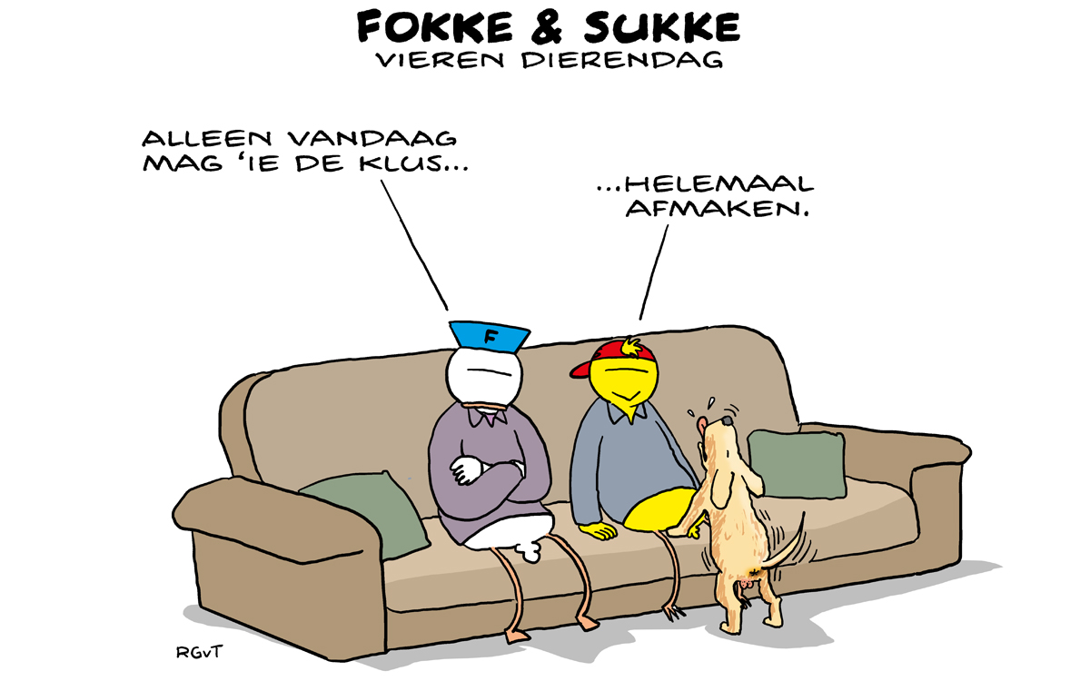 F&S vieren Dierendag (NRC, do, 04-10-18)