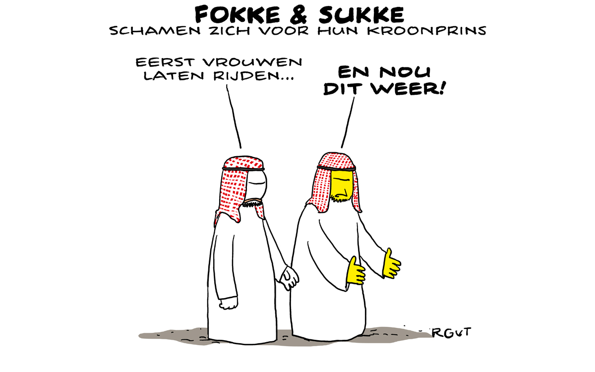 F&S schamen zich voor hun kroonprins (NRC, do, 15-10-18)