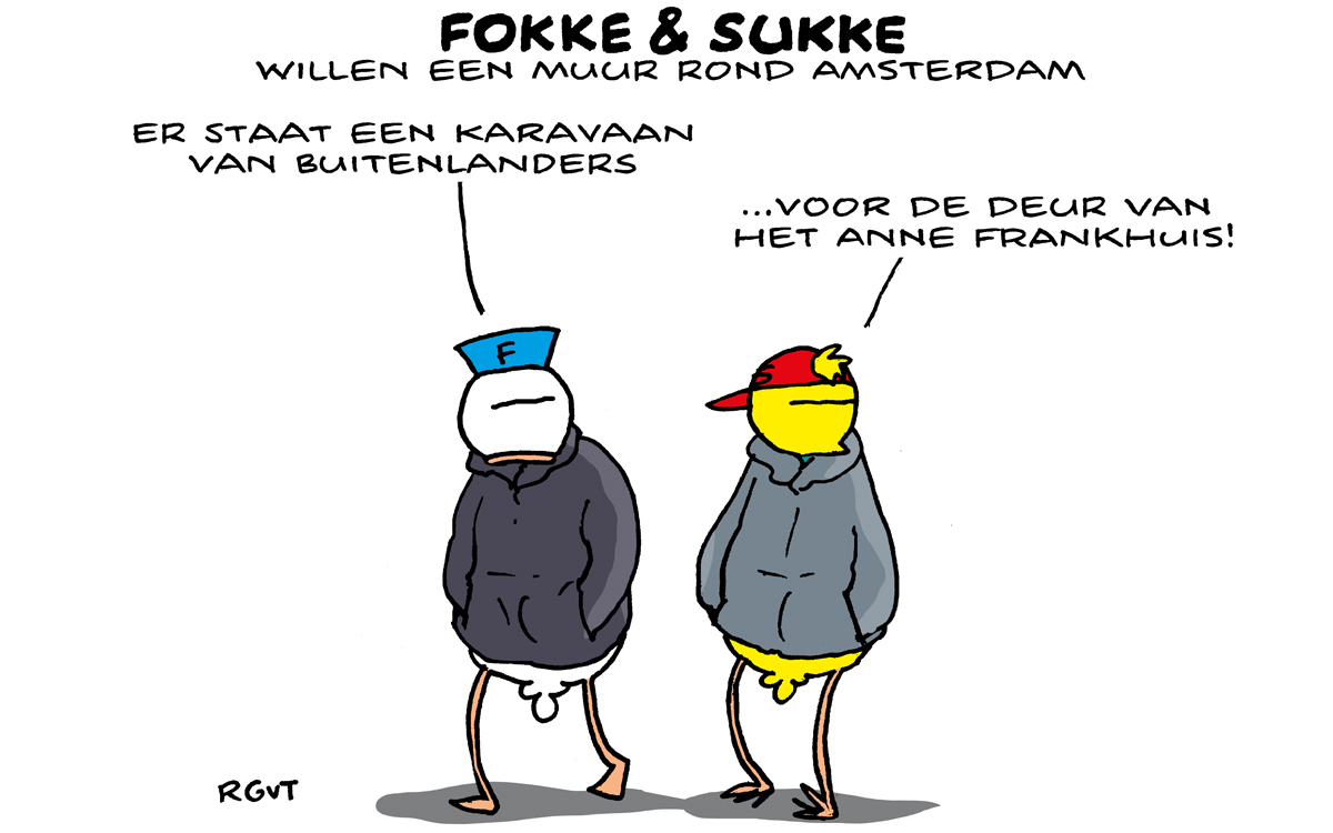 F&S willen een muur rond Amsterdam (NRC, di, 06-11-18)