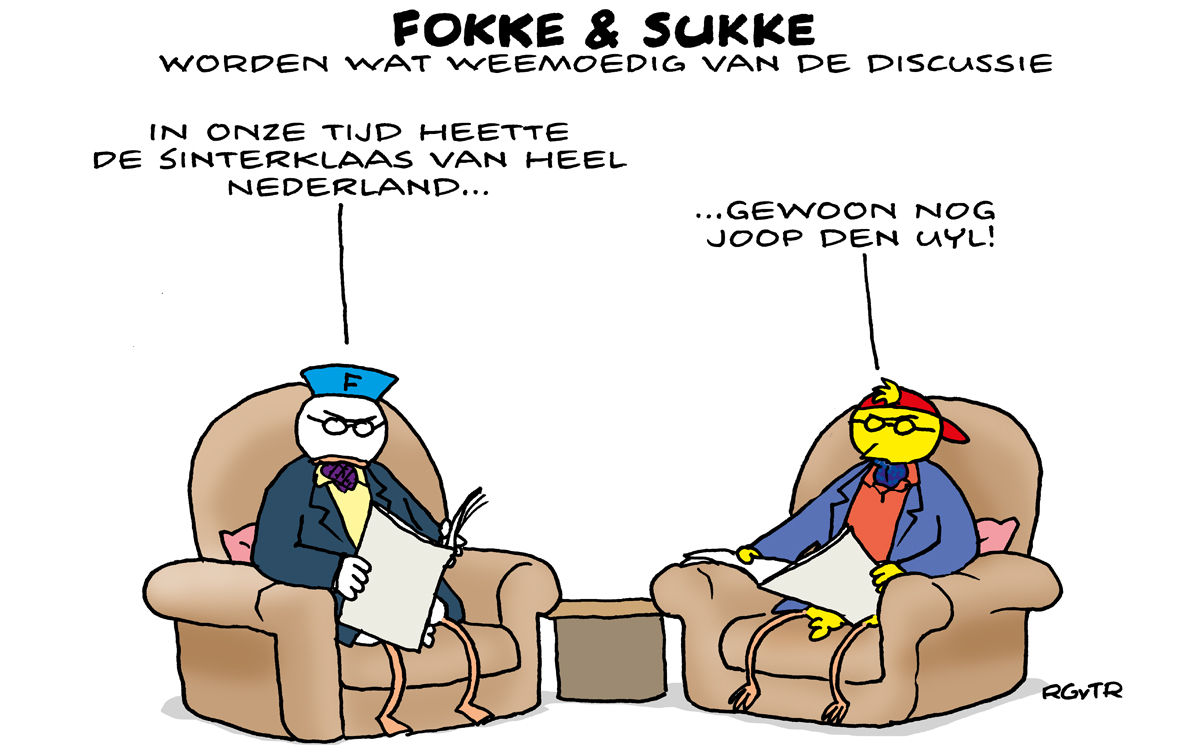 F&S worden wat weemoedig van de discussie (NRC, ma, 12-11-18)