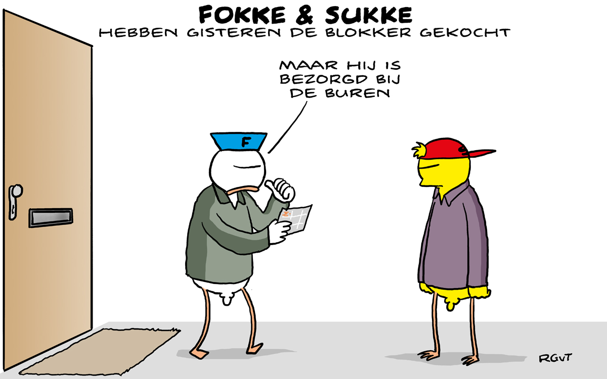 F&S hebben gisteren de Blokker gekocht (NRC, di, 13-11-18)