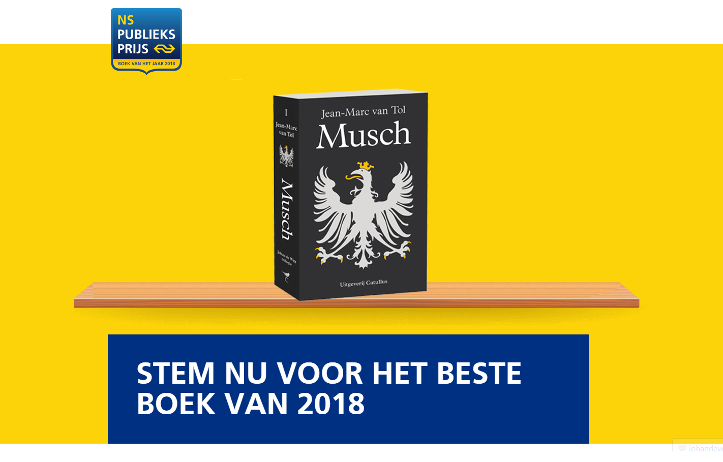Klink en stem: https://www.nspublieksprijs.nl/stemmen/custom
