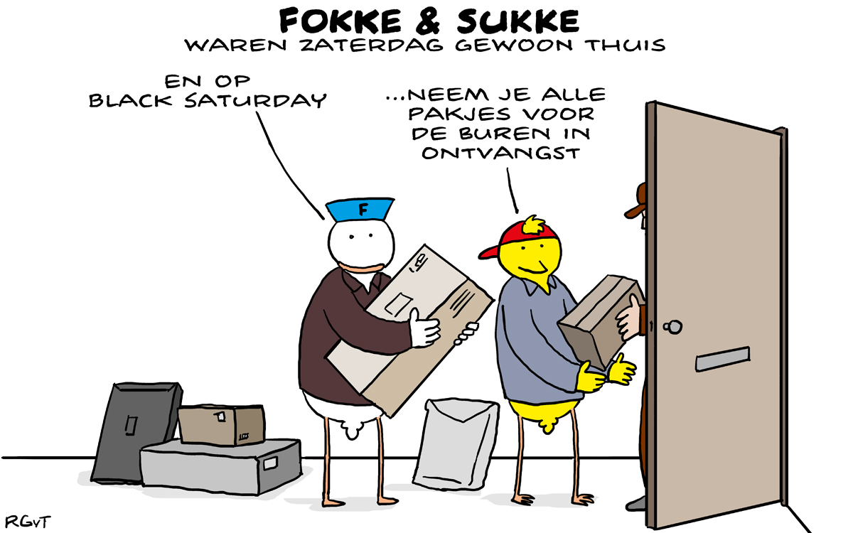 F&S waren zaterdag gewoon thuis (NRC, za, 24-11-18)