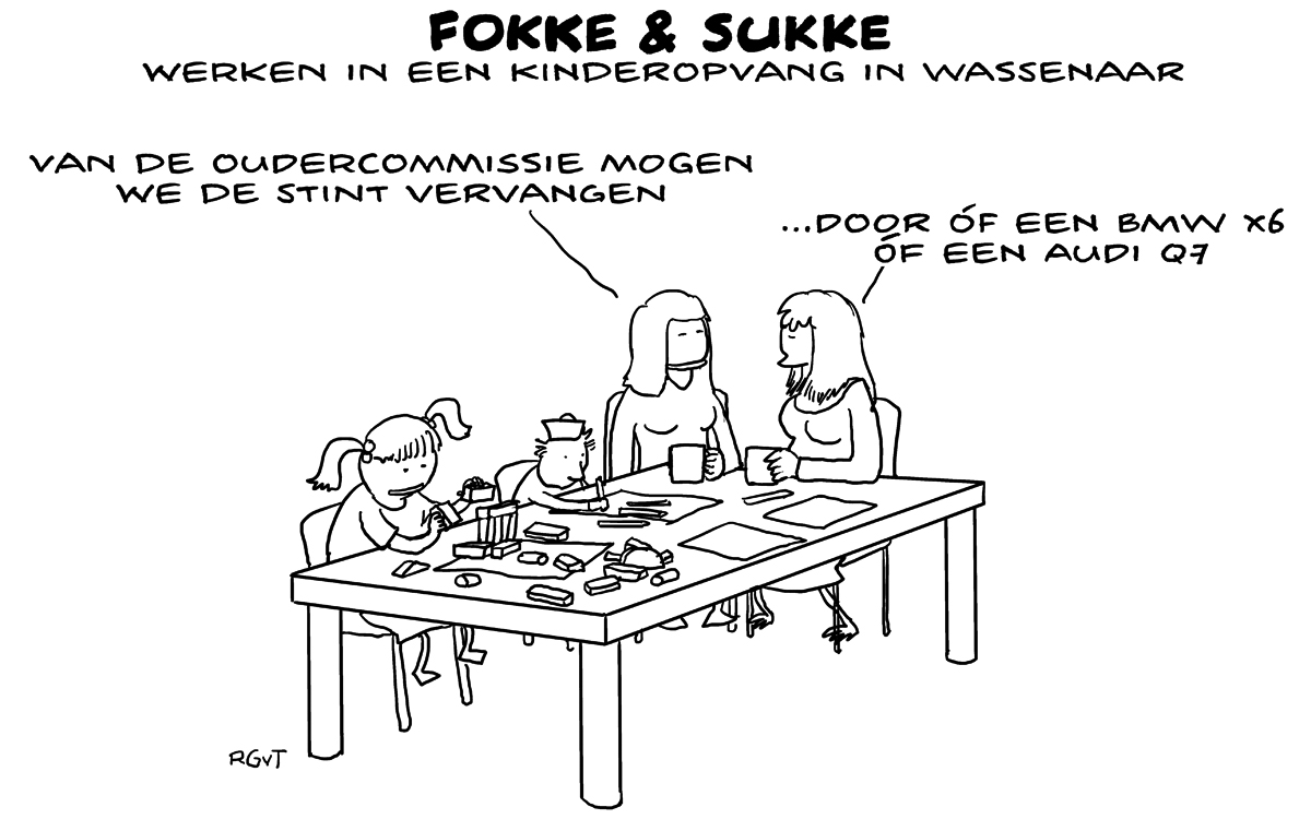 F&S werken in een kinderopvang in Wassenaar (NRC, vr, 14-12-18)