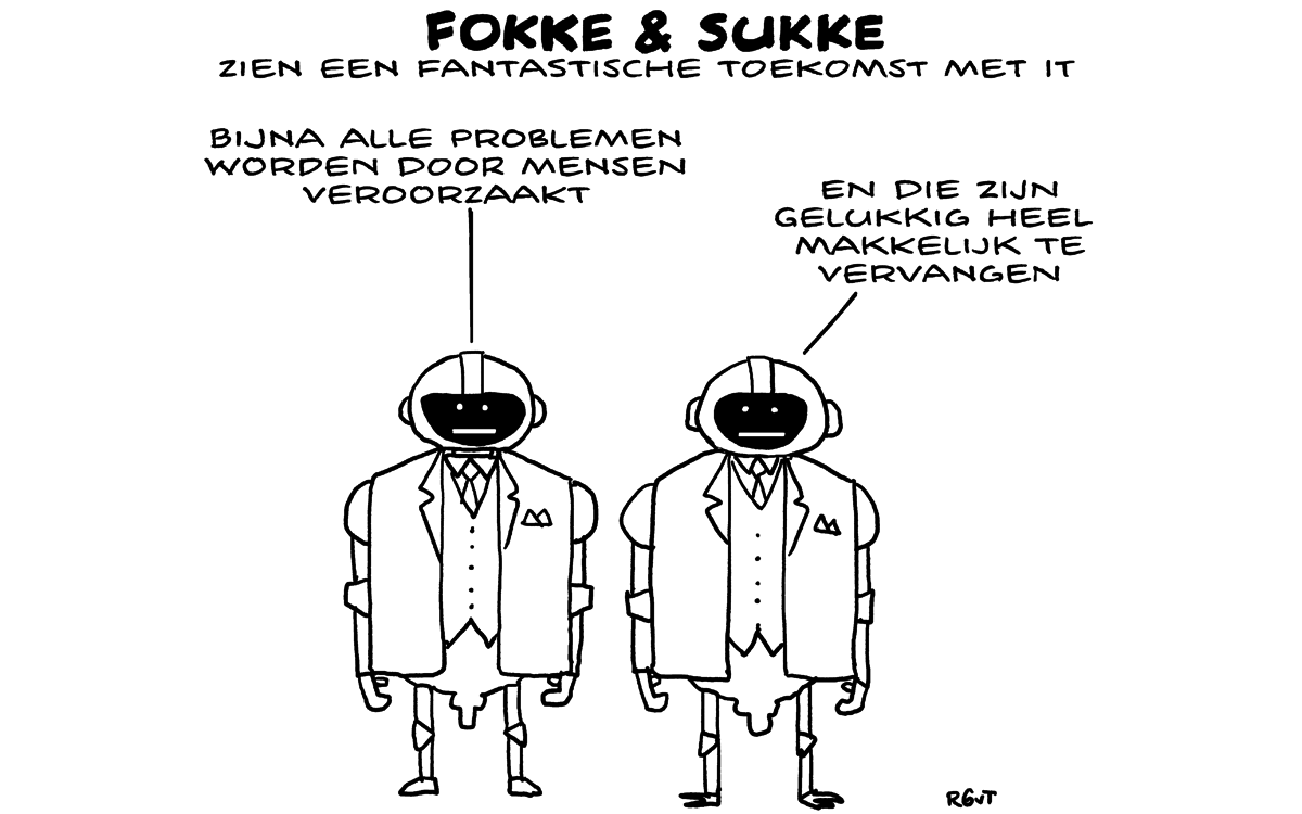 F&S zien een fantastische toekomst met IT (NRC, vr, 04-01-19)