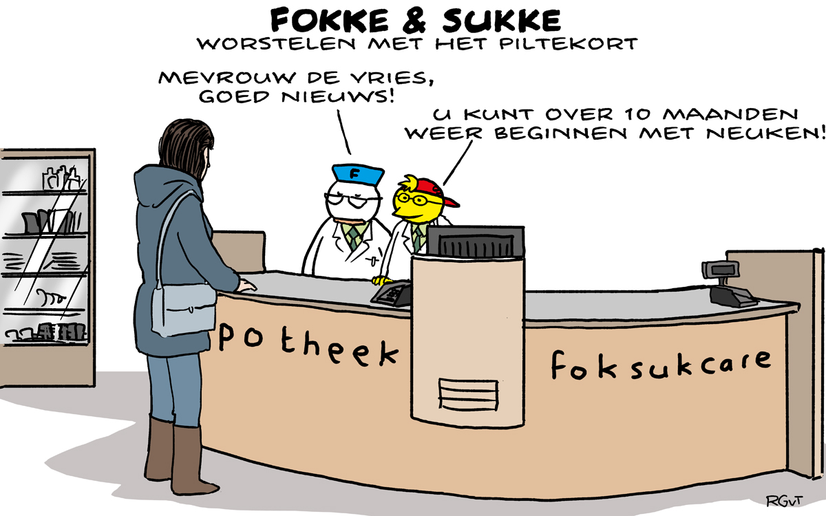 F&S worstelen met het piltekort (NRC, di, 15-01-19)